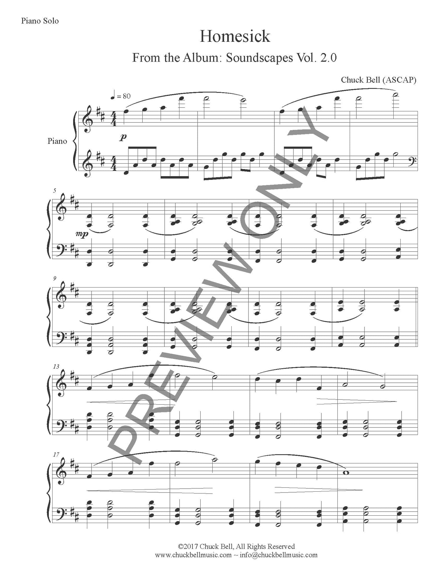 Homesick - Instrumental Solo - SEE PURCHASE OPTIONS