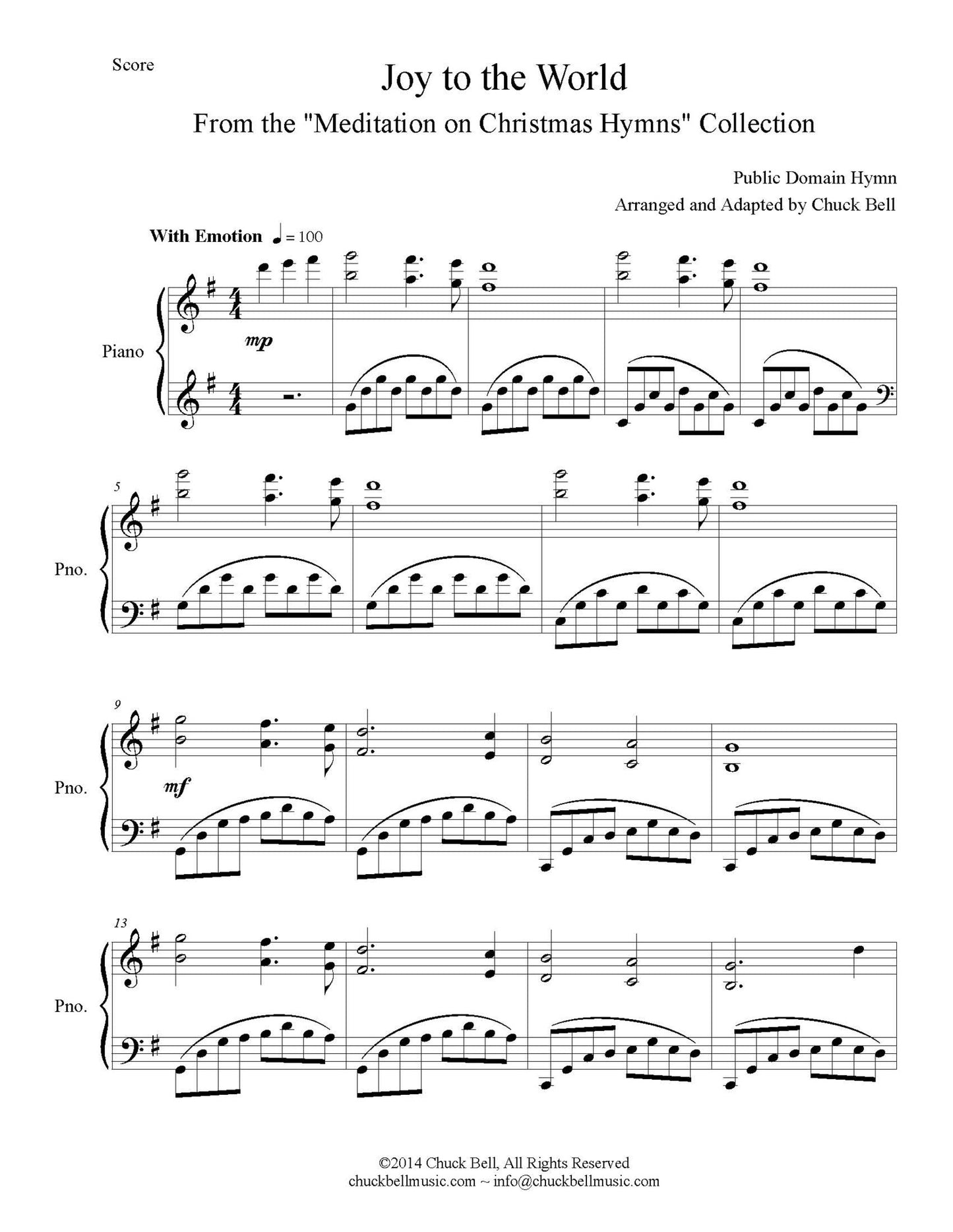 Meditation on Christmas Hymns - VOL 1 - DIGITAL DOWNLOAD - SHEET MUSIC