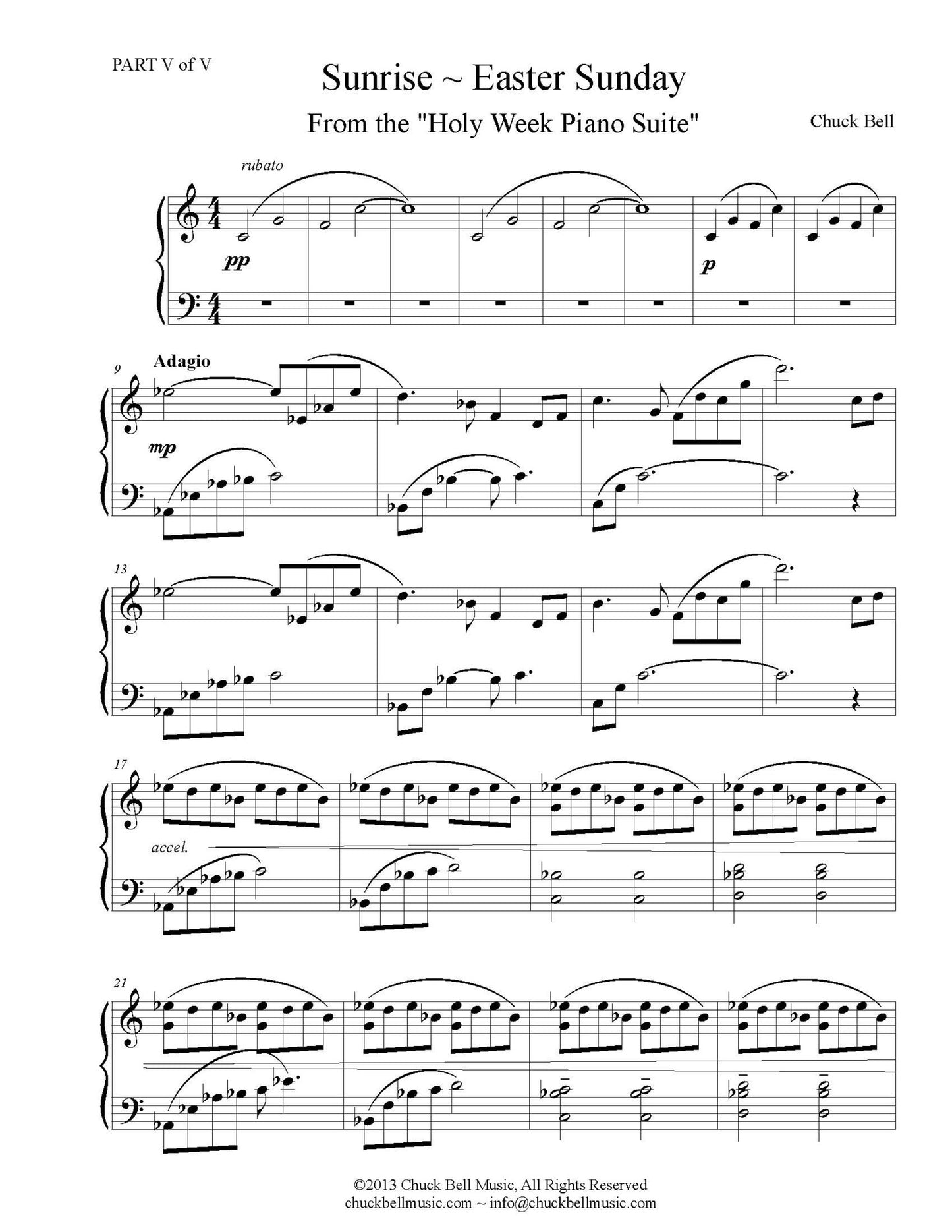 Holy Week Piano Suite - COMPLETE