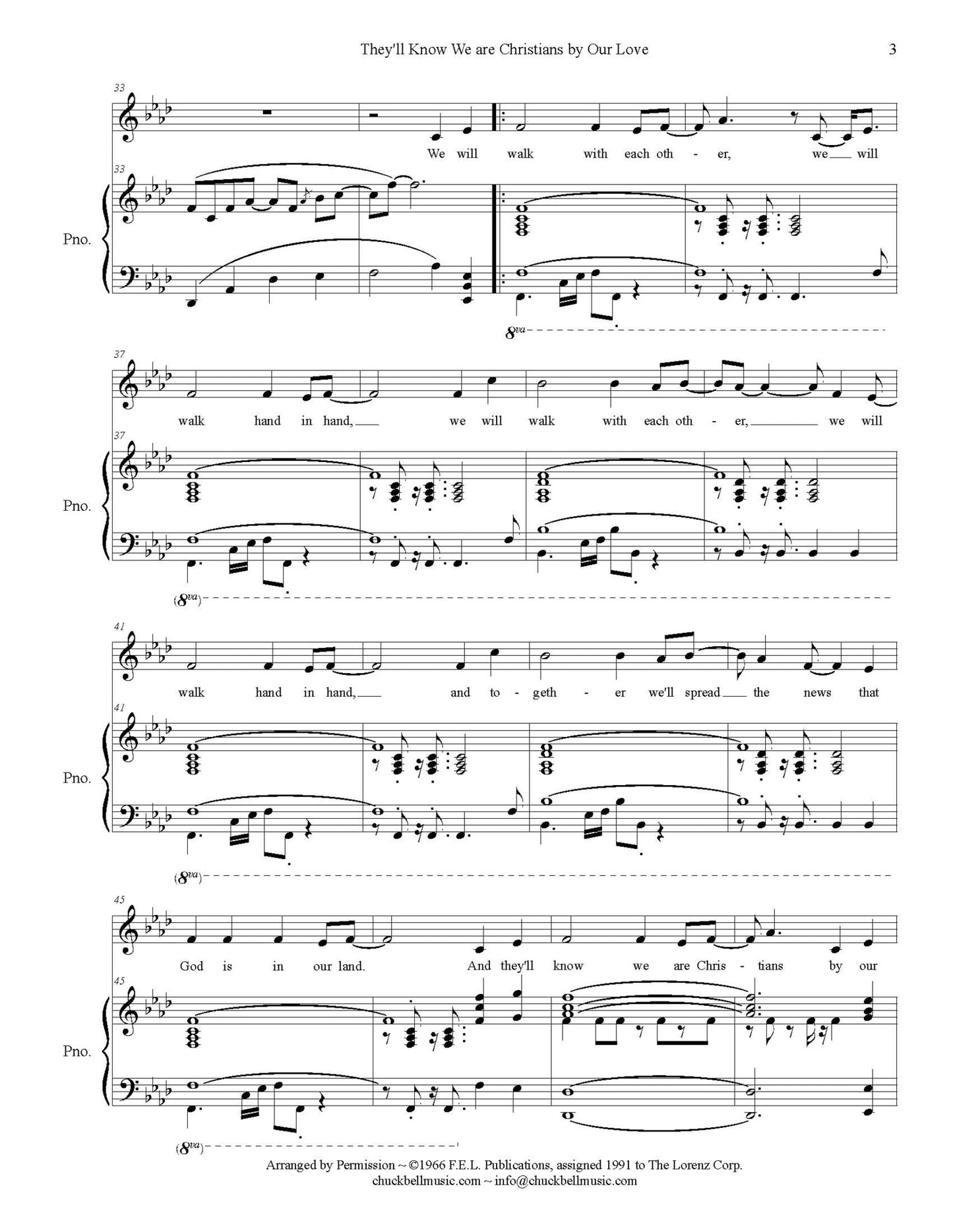 They'll Know We are Christians